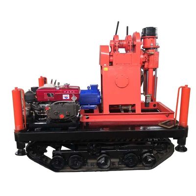 Good price 200m Tenaga Diesel Portabel Rig Pengeboran Sumur Air Hidrolik on line